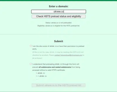 HSTS 설정방법 10 HSTS Preload 등록 •